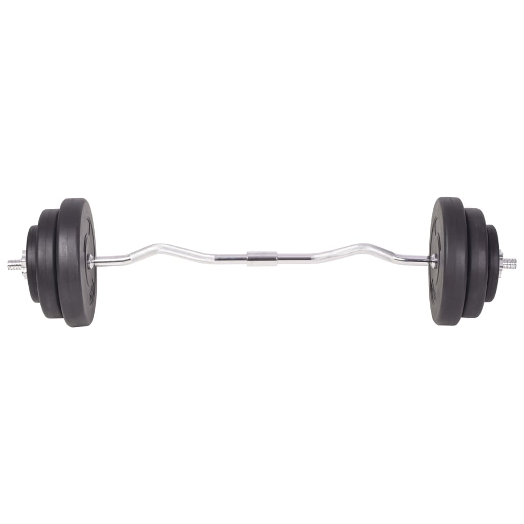 Set šipki i utega 120 kg