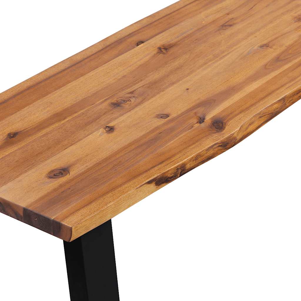 Klupa od masivnog bagremovog drva 145 cm
