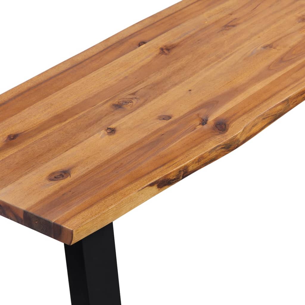 Klupa od masivnog drva akacije 160 cm