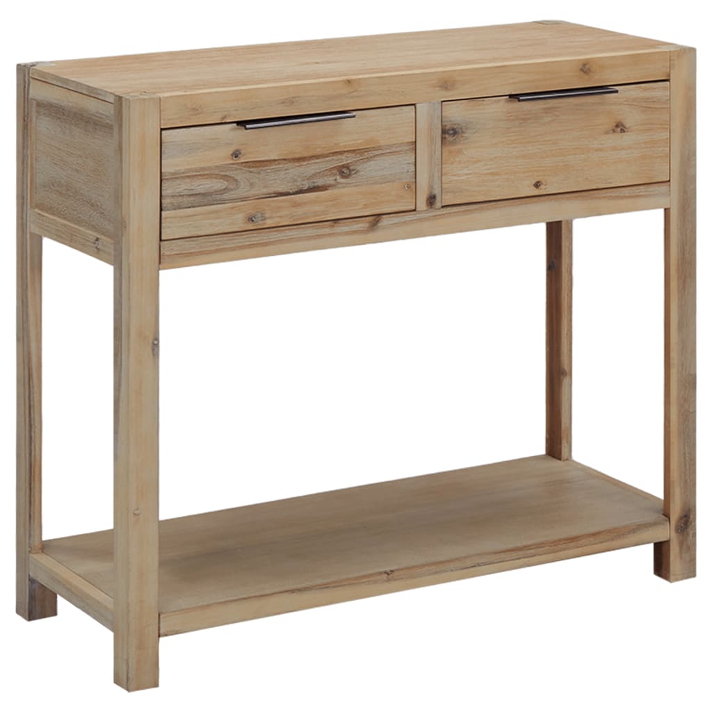 Konzolni stol 82 x 33 x 73 cm od masivnog bagremovog drva