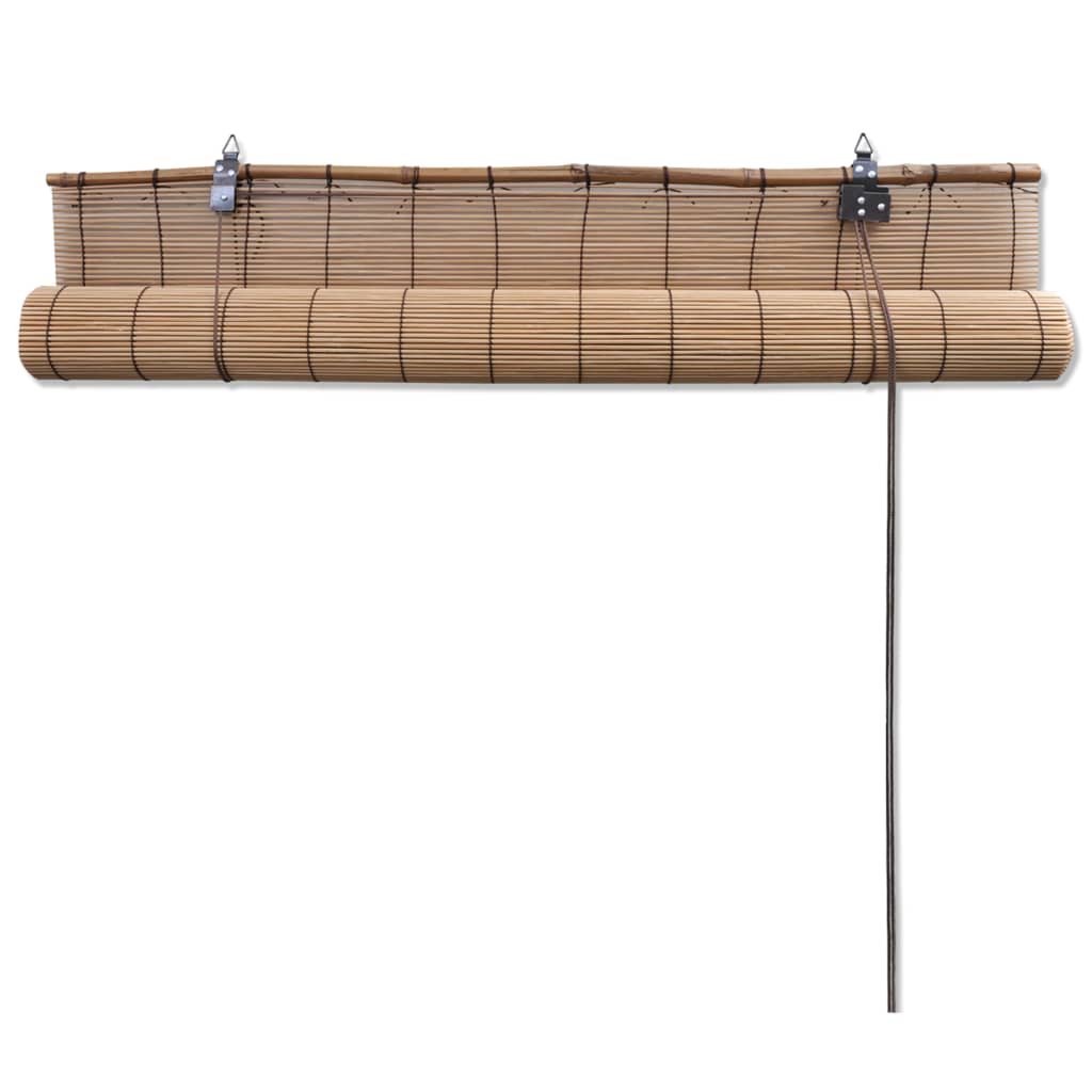 Roleta od bambusa 150 x 160 cm smeđa