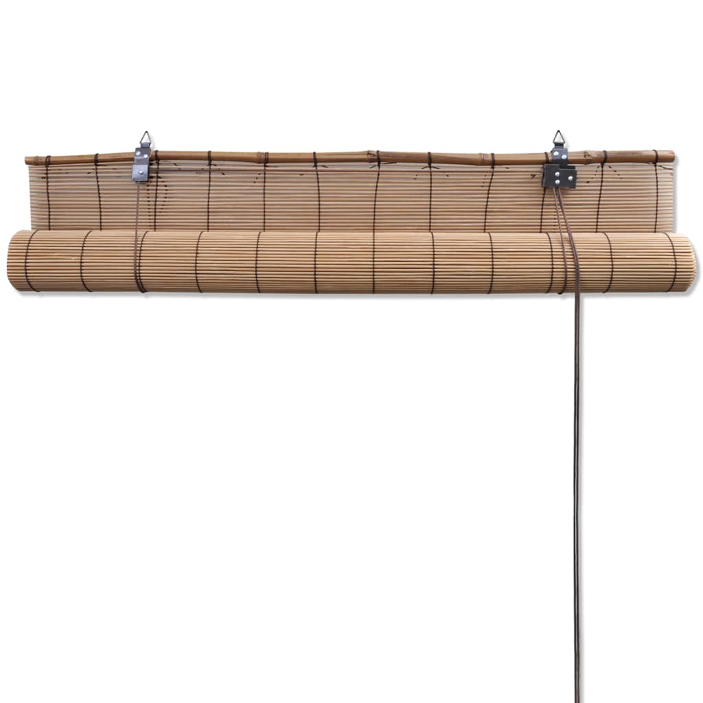 Roleta od bambusa 80 x 220 cm smeđa