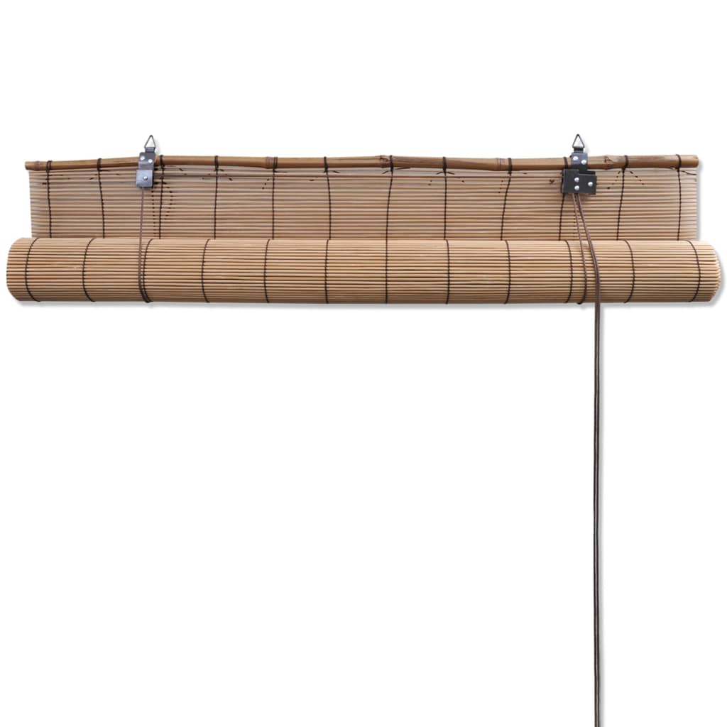 Roleta od bambusa 100 x 220 cm smeđa