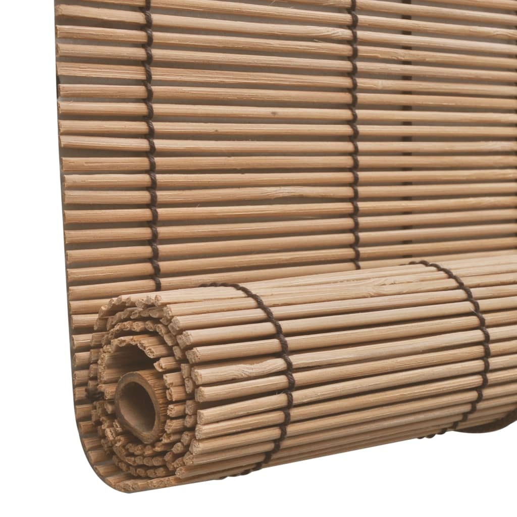 Roleta od bambusa 140 x 220 cm smeđa