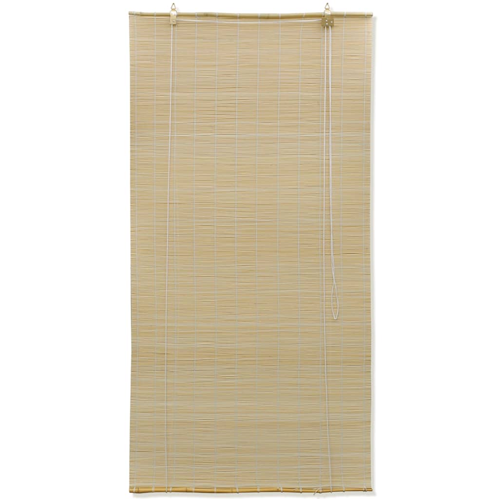 Roleta od bambusa 140 x 220 cm prirodna boja