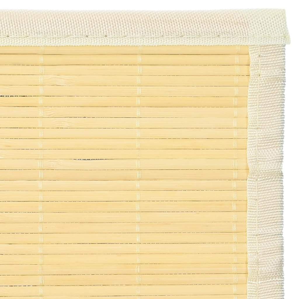 Tepih od bambusa 160 x 230 cm prirodna boja