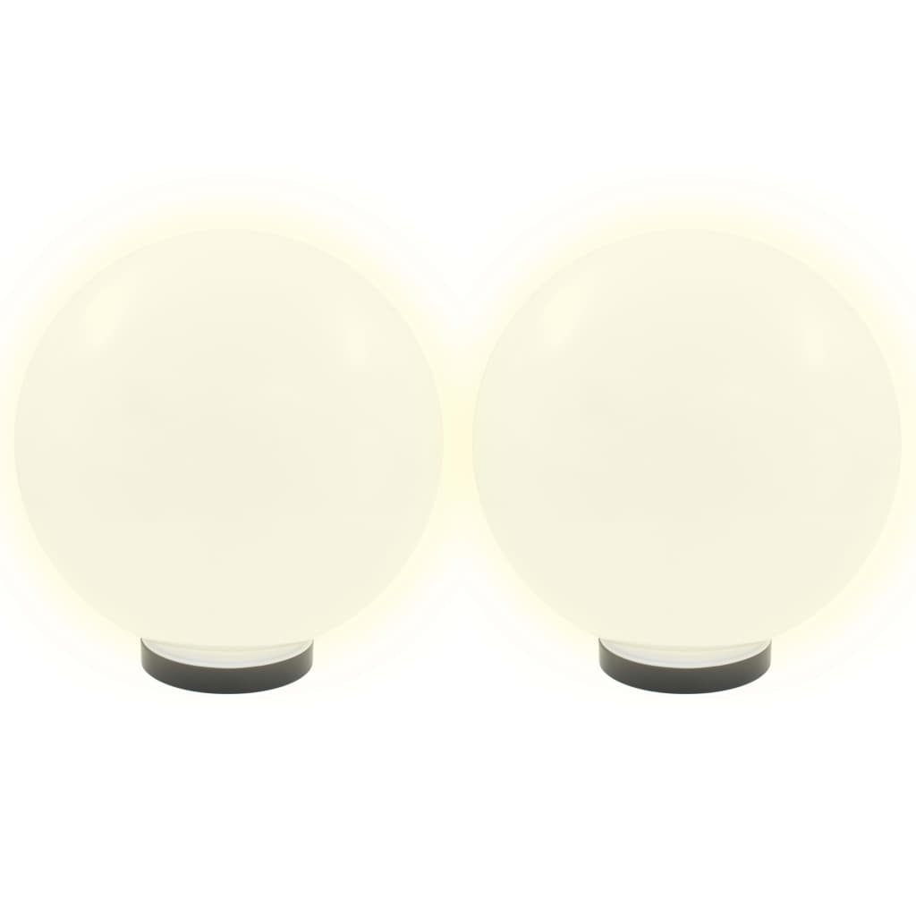 LED kuglasta svjetiljka 2 kom 30 cm PMMA