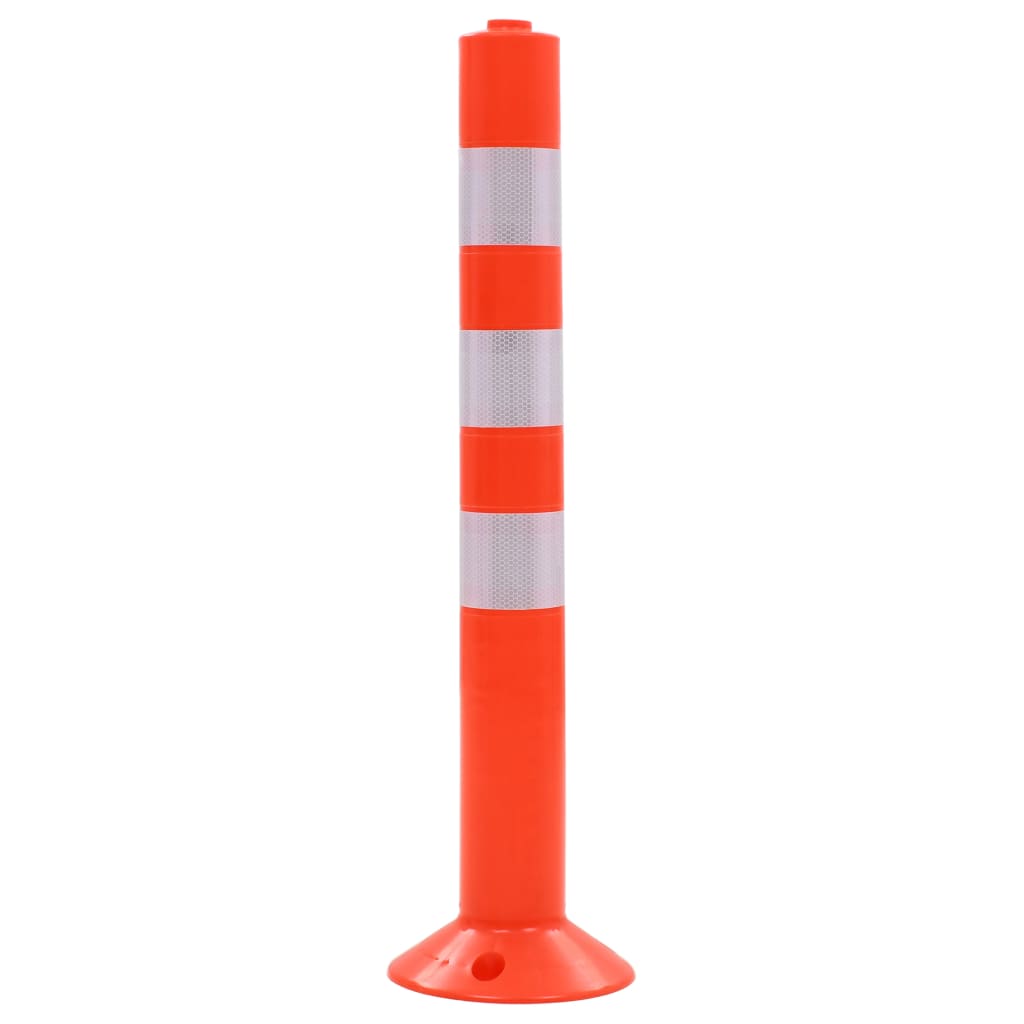 Cestovni stupovi za kontrolu prometa 5 kom plastični 75 cm