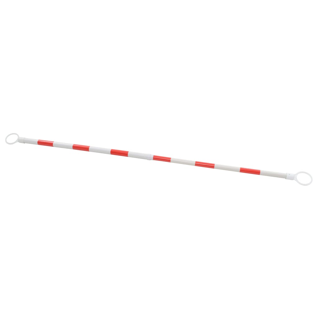 Uvlačive prečke za prometne čunjeve 2 kom plastične 116-197 cm