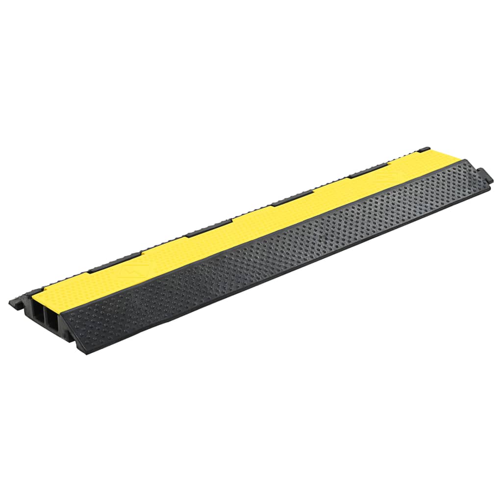 Rampe za zaštitu kabela s 2 kanala 4 kom gumene 101,5 cm