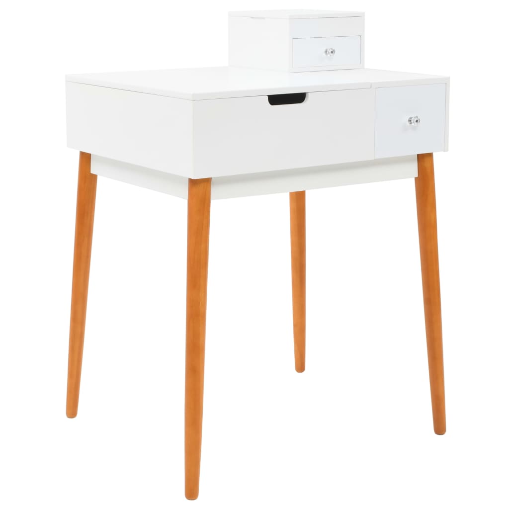 Toaletni stolić s ogledalom od MDF-a 60 x 50 x 86 cm