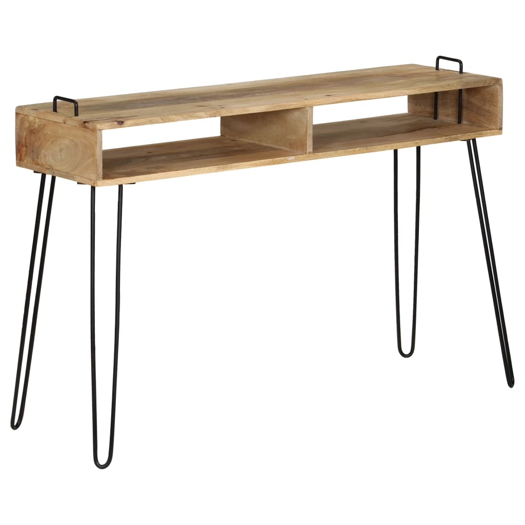Konzolni stol od masivnog drva manga 115 x 35 x 76 cm