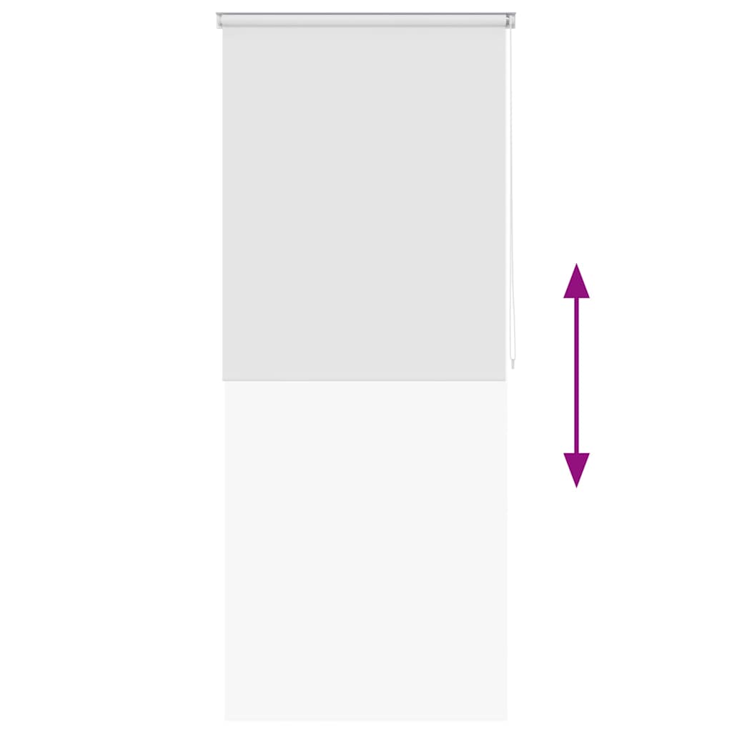 Roleta za tuš 80 x 240 cm bijela