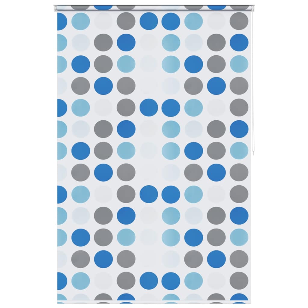 Roleta za tuš 160 x 240 cm s uzorkom krugova