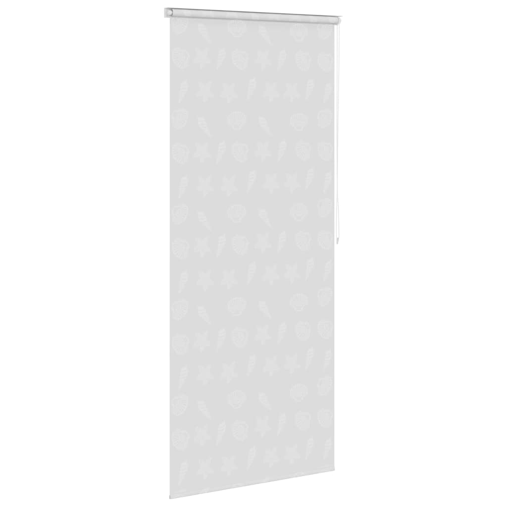 Roleta za tuš 80 x 240 cm s uzorkom morskih zvijezda