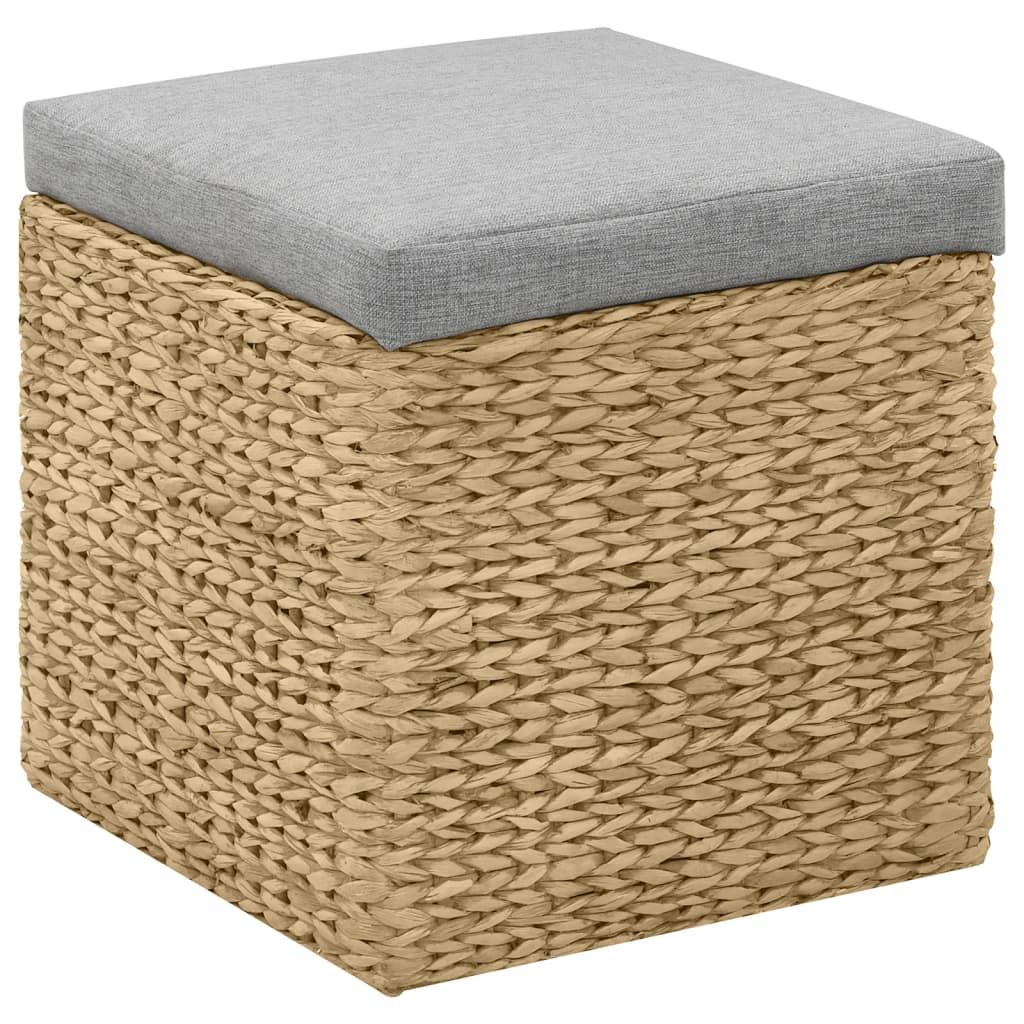 2-dijelni set taburea od morske trave sivi