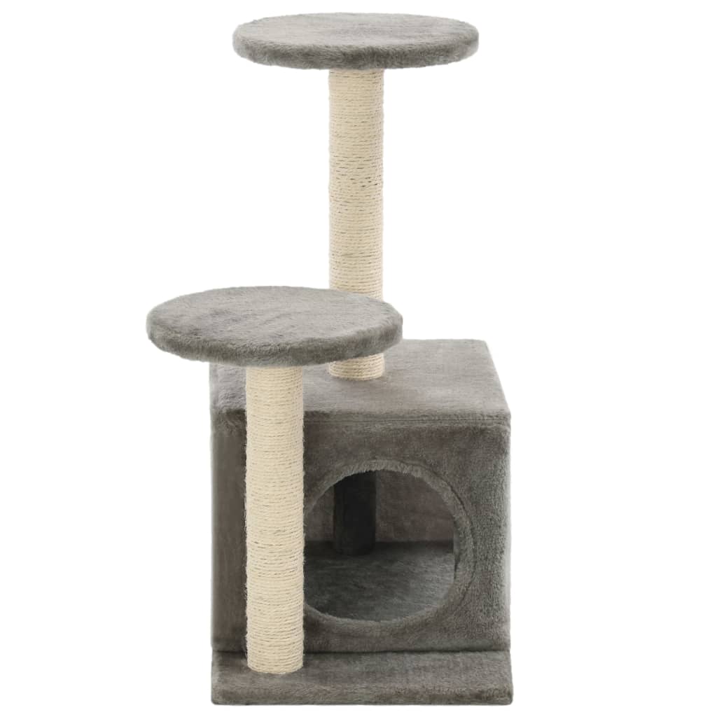 Penjalica za mačke i stupovi za grebanje od sisala 60 cm siva