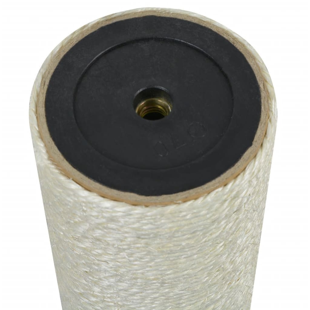 Grebalica za mačke 8 x 40 cm 10 mm bež