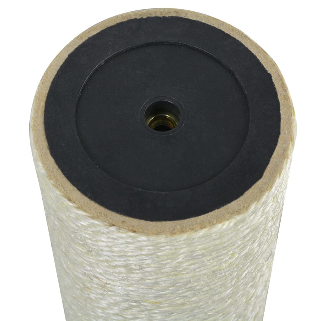 Grebalica za mačke 8 x 30 cm 8 mm bež