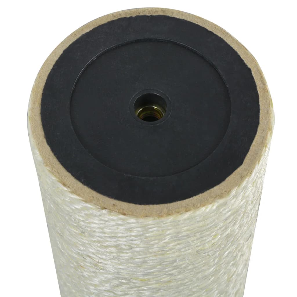 Grebalica za mačke 8 x 50 cm 8 mm bež