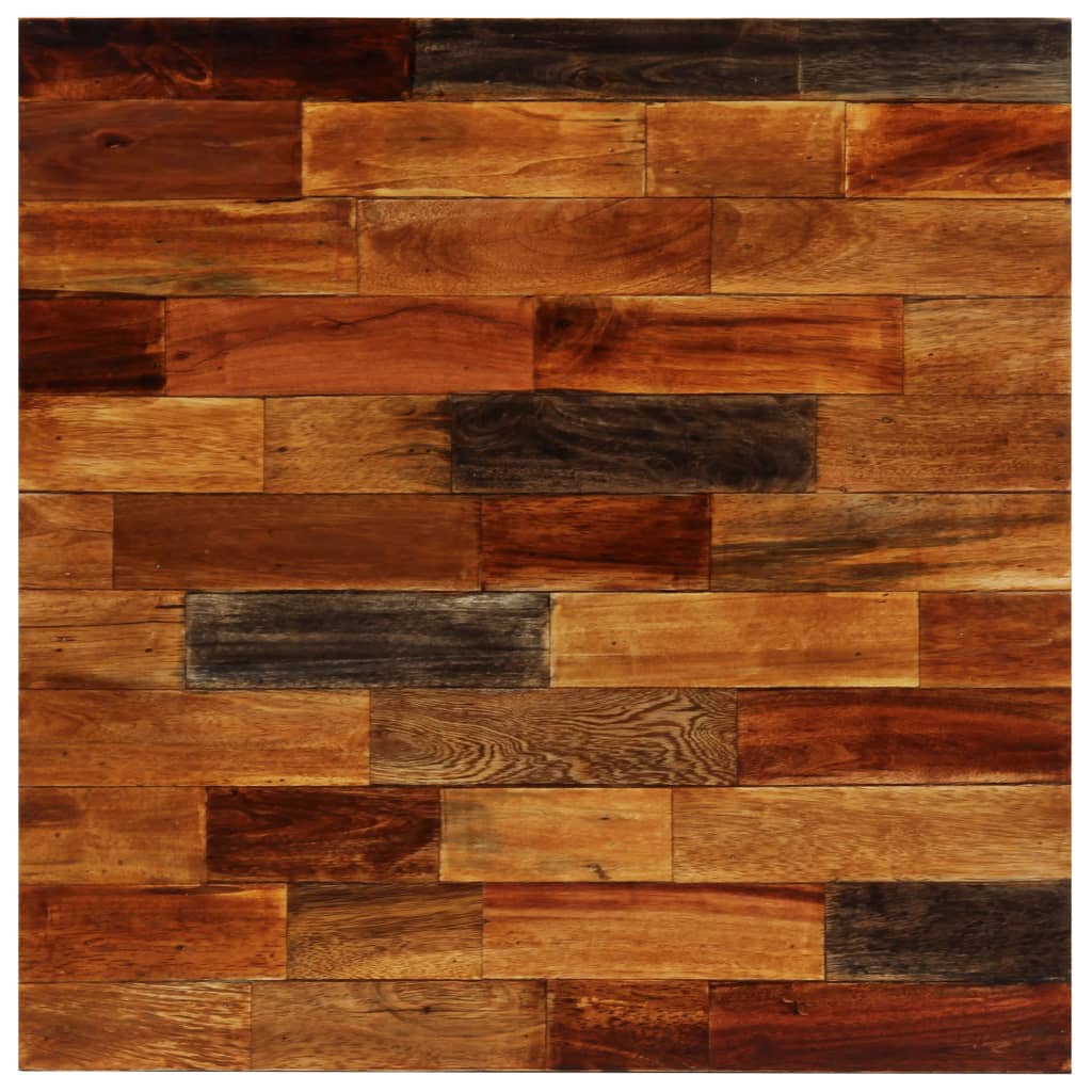 Barski stol od masivnog obnovljenog drva 70 x 70 x 106 cm