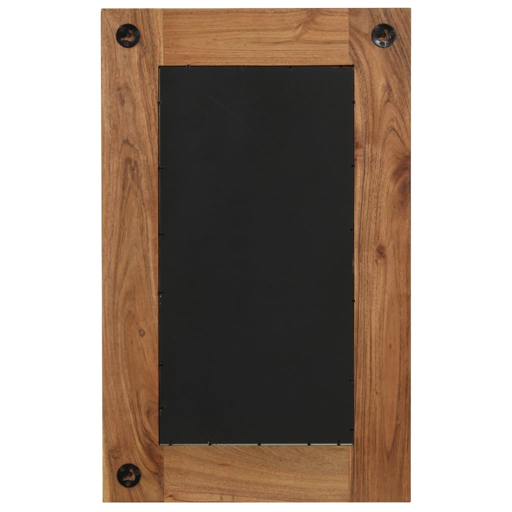 Ogledalo od masivnog bagremovog drva 50 x 80 cm