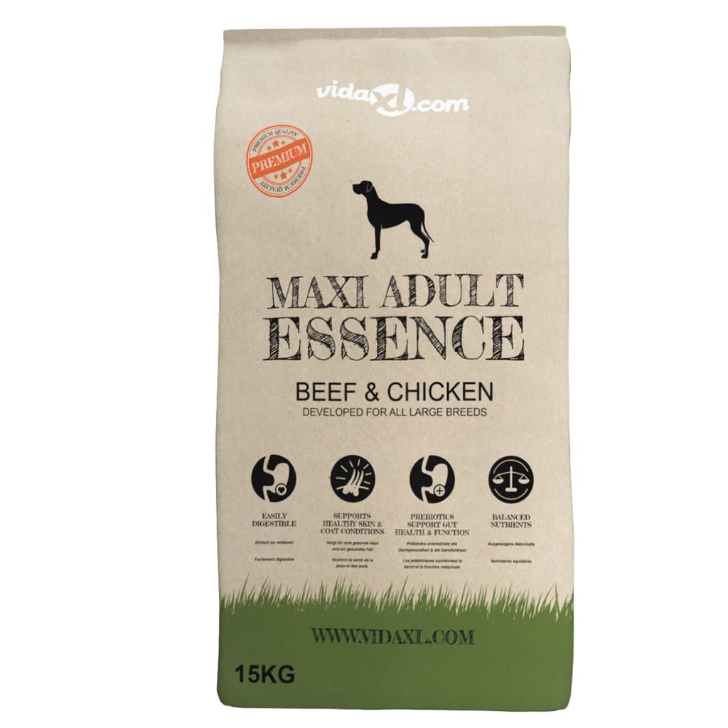 Premium suha hrana za pse Maxi Adult Essence Beef & Chicken 2 kom 30 kg