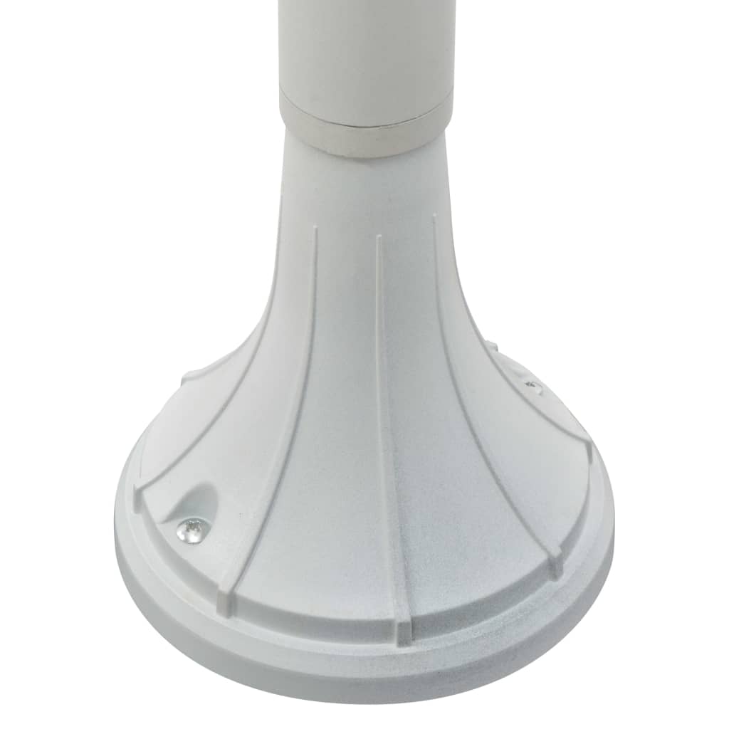 Vrtna stupna svjetiljka od aluminija E27 120 cm bijela