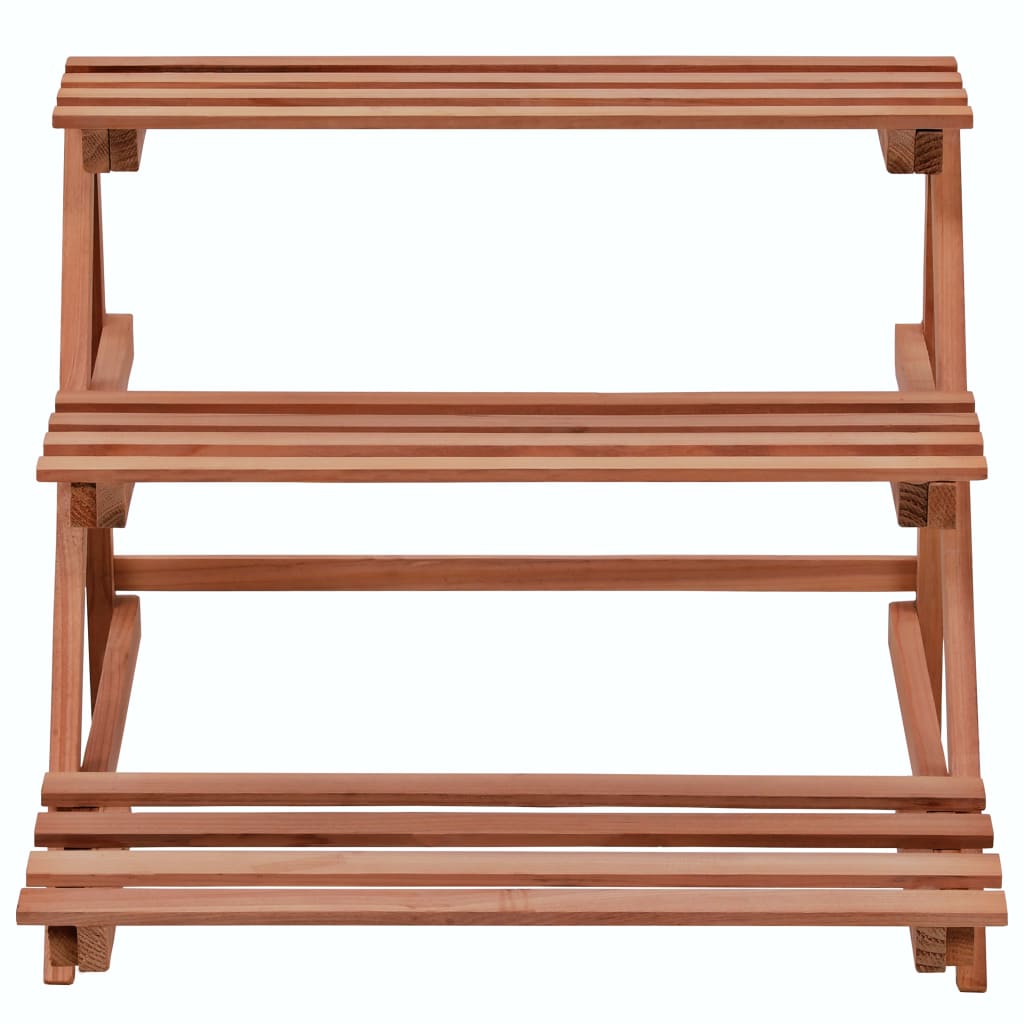 Stalak za biljke s 3 razine od cedrovine 48 x 45 x 40 cm