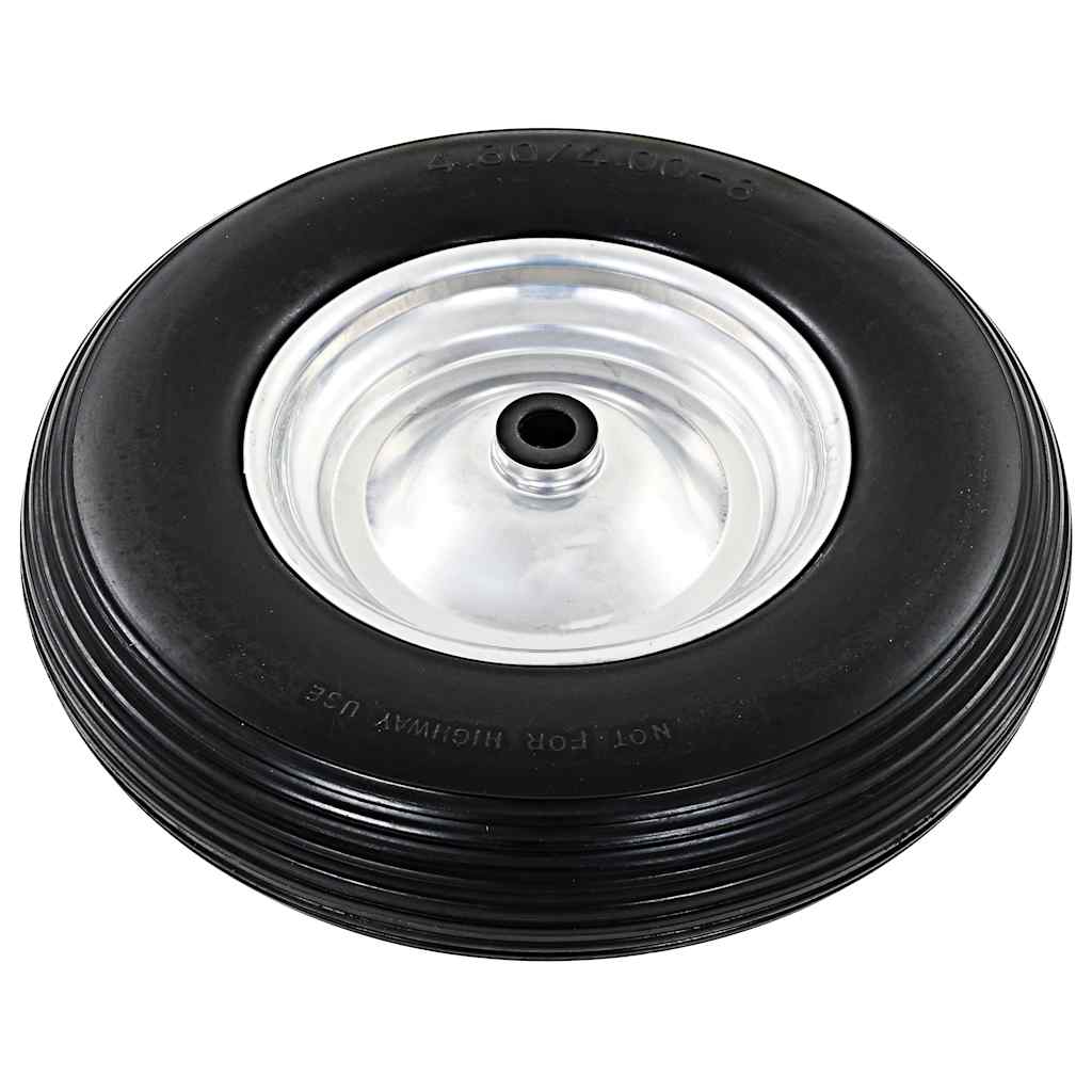 Kotač za kolica s osovinom od čvrstog PU-a 4.00 - 8 390 mm