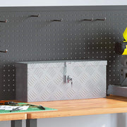 Aluminijska kutija 48,5 x 14 x 20 cm srebrna