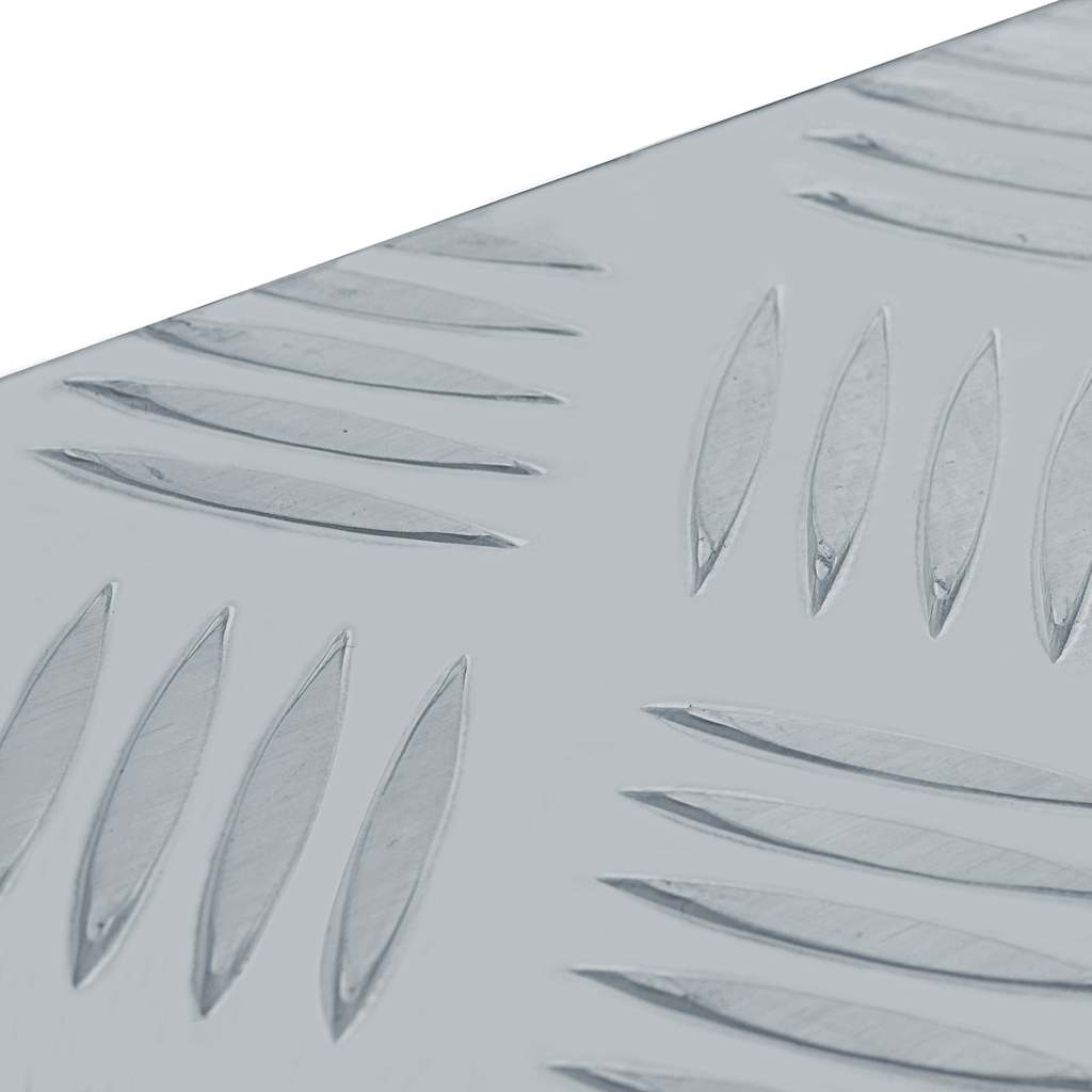 Aluminijska kutija 76,5 x 26,5 x 33 cm srebrna