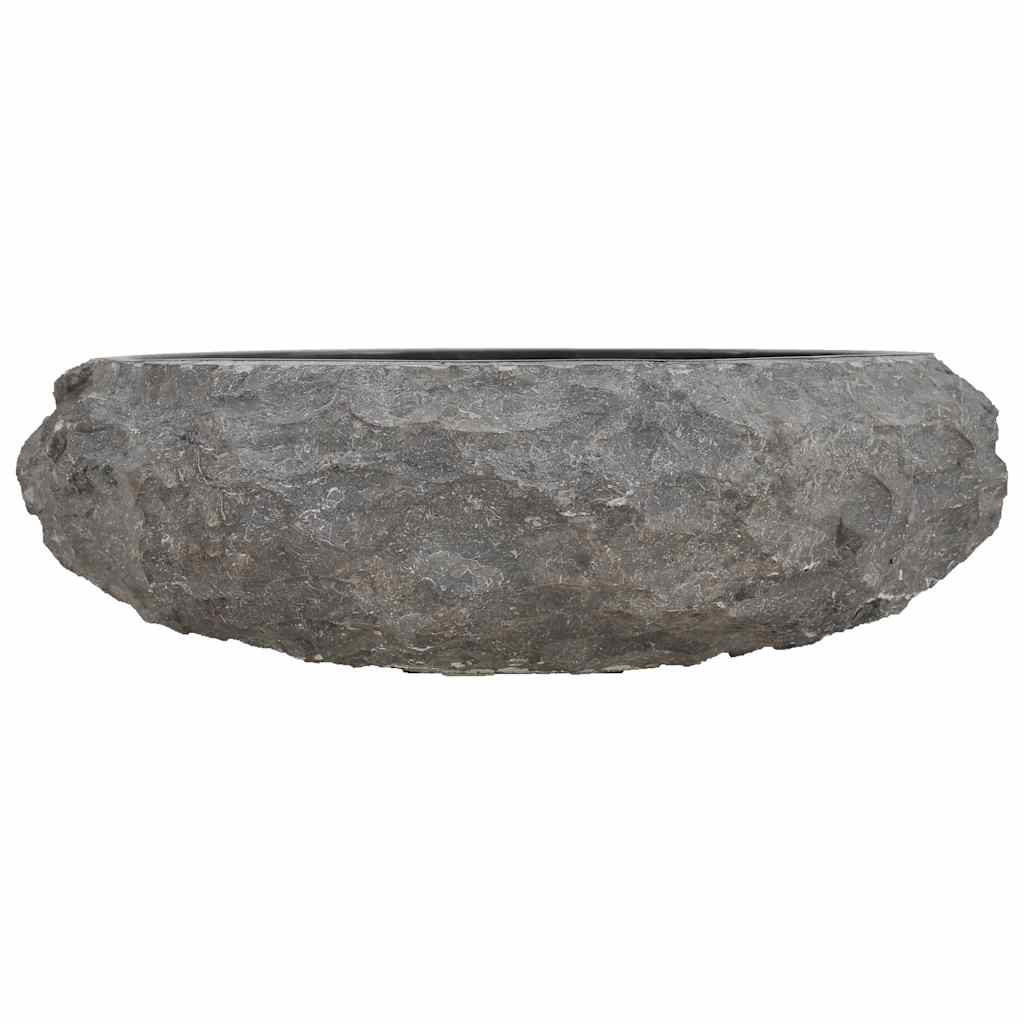 Umivaonik 40 x 12 cm mramorni crni