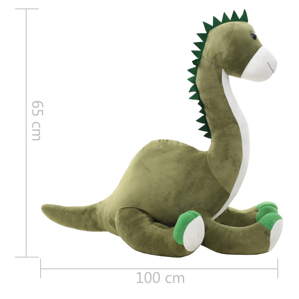 Plišani dinosaur brontosaur zeleni