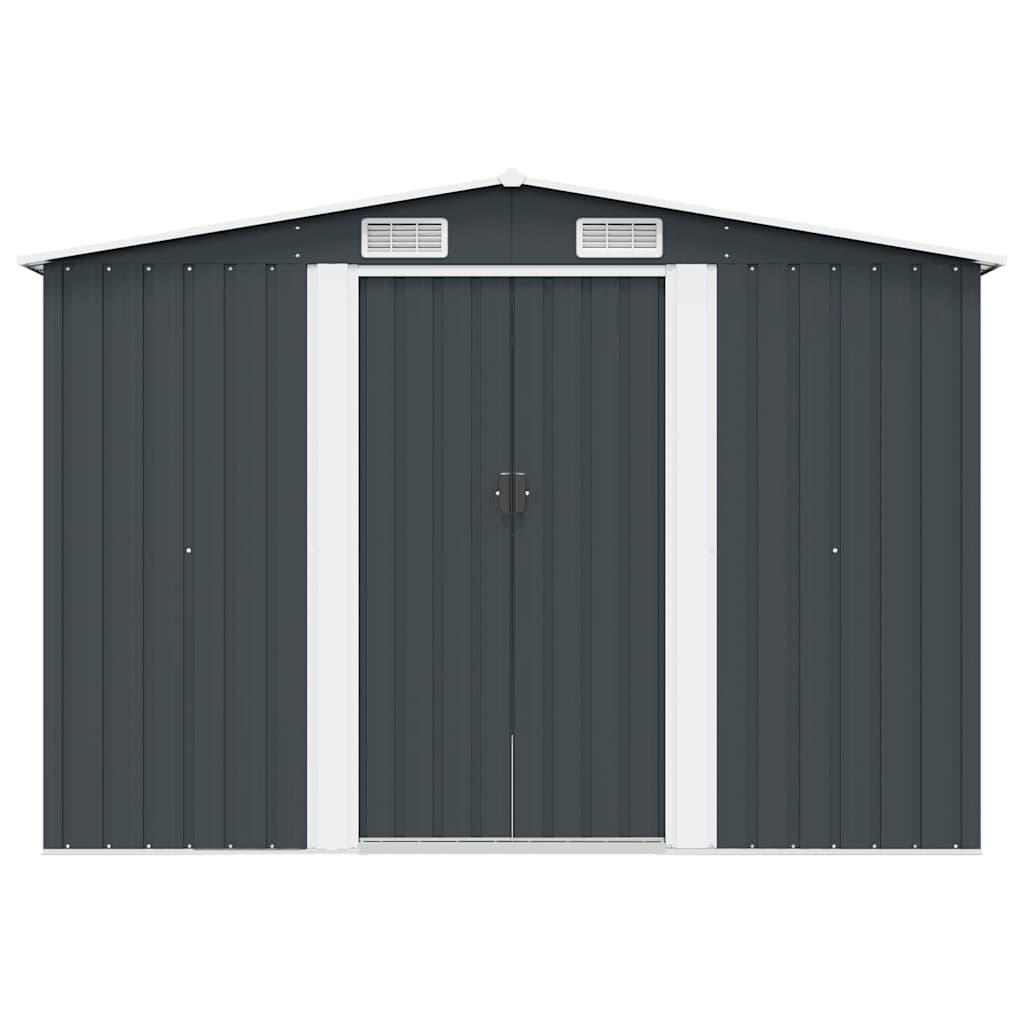 Vrtno spremište 257 x 298 x 178 cm metalno antracit