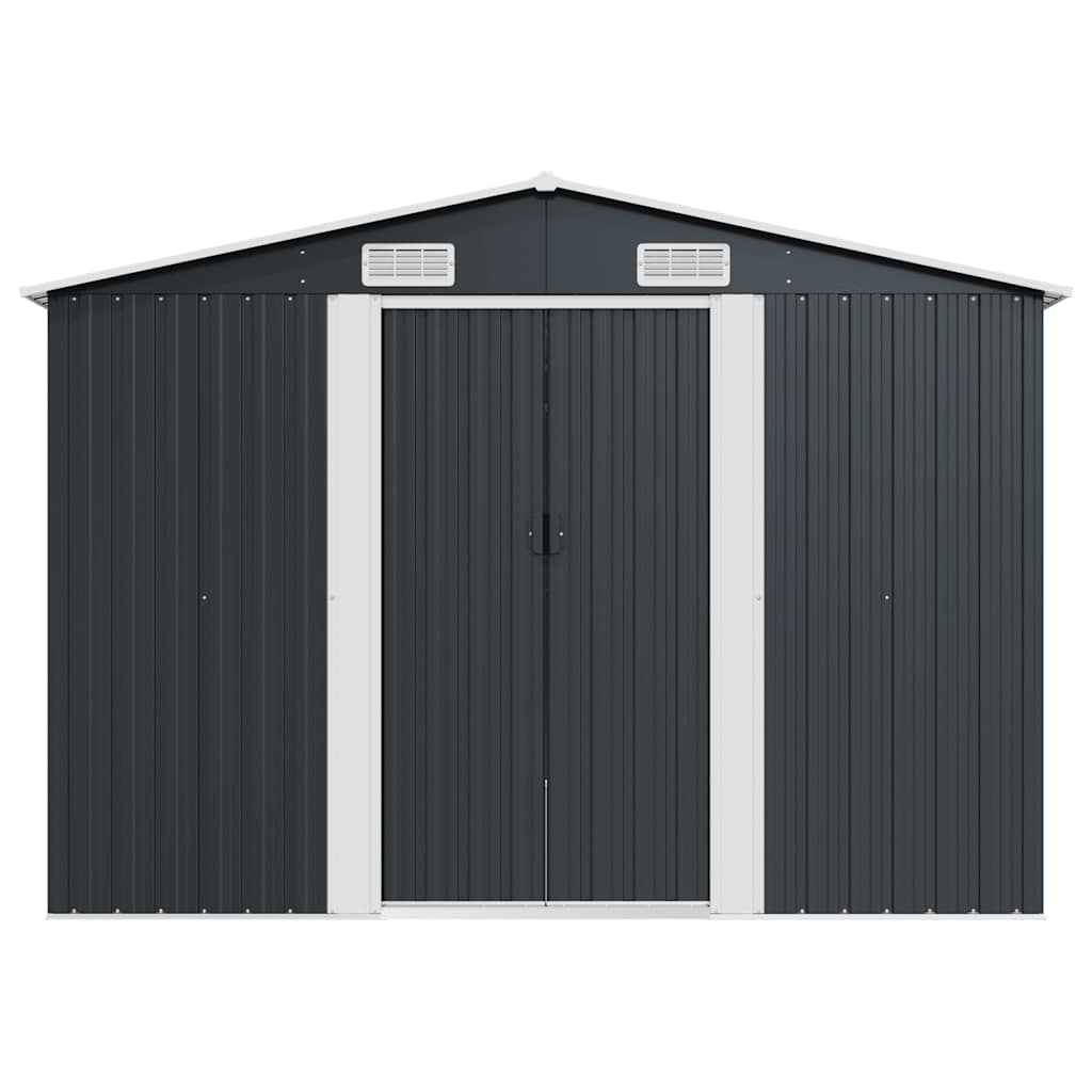 Vrtno spremište 257 x 580 x 181 cm metalno antracit