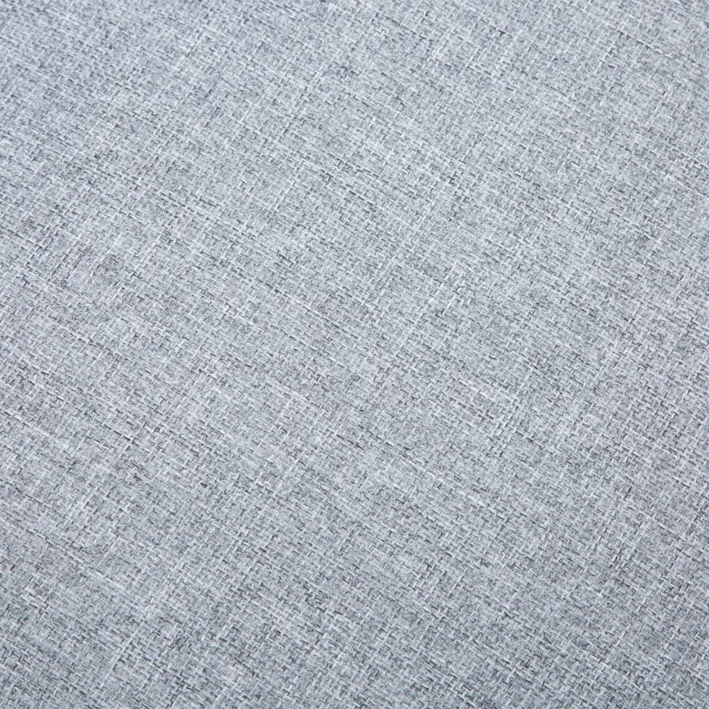 Kutna garnitura od tkanine 171,5 x 138 x 81,5 cm svjetlosiva