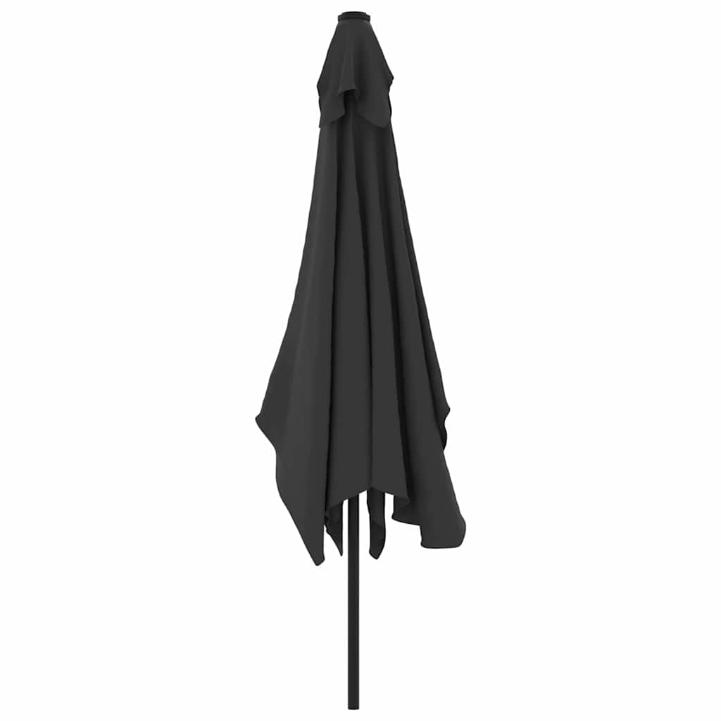 Vanjski suncobran s metalnim stupom 300 x 200 cm antracit