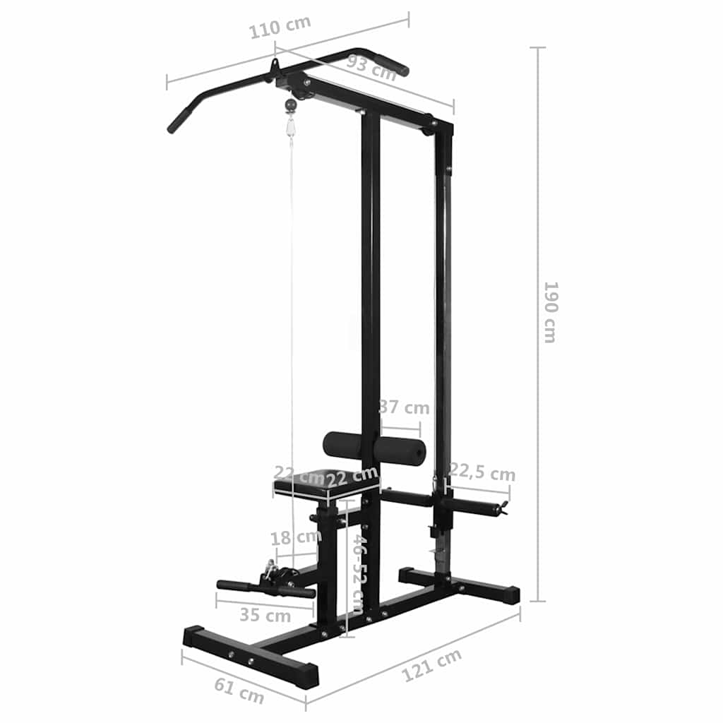 Sprava za vježbanje sa setom utega 30,5 kg