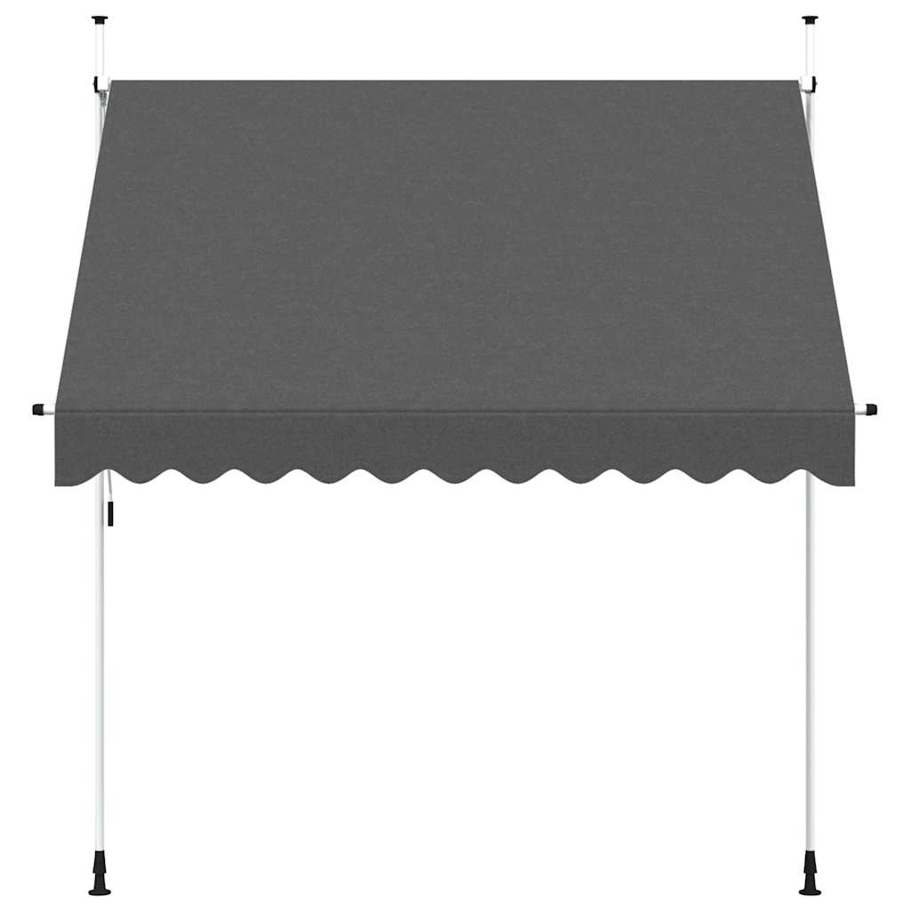 Tenda na ručno uvlačenje 250 cm antracit