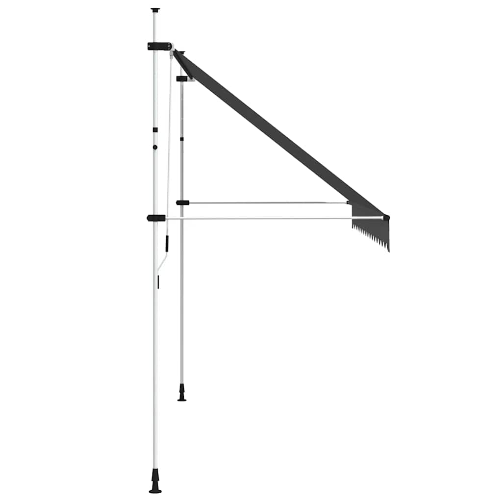 Tenda na ručno uvlačenje 350 cm antracit