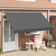 Tenda na ručno uvlačenje 350 cm antracit