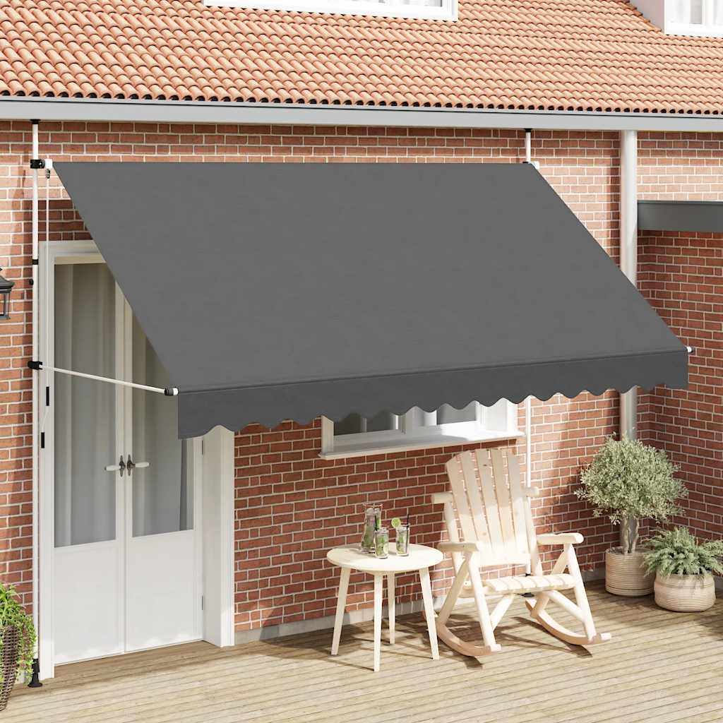 Tenda na ručno uvlačenje 350 cm antracit