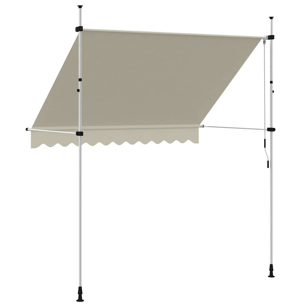 Tenda na ručno uvlačenje 250 cm krem
