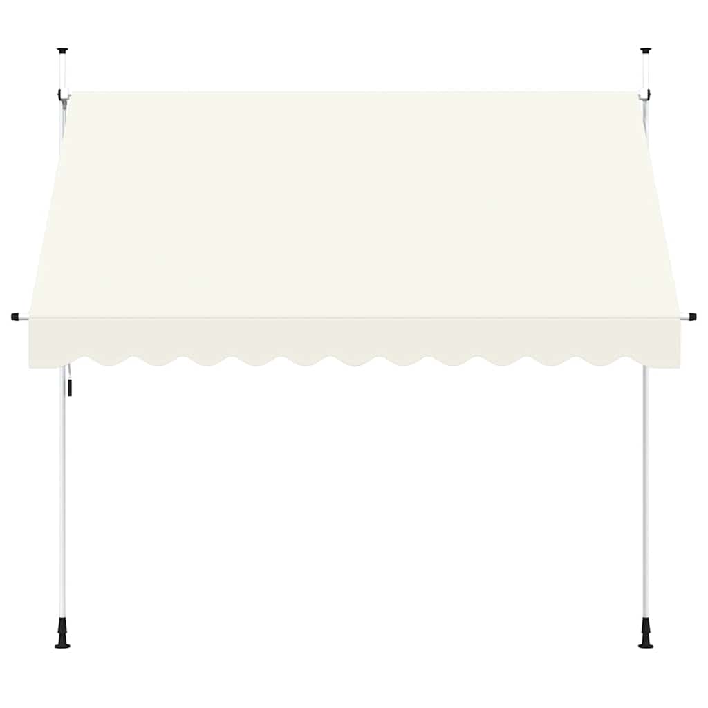 Tenda na ručno uvlačenje 300 cm krem