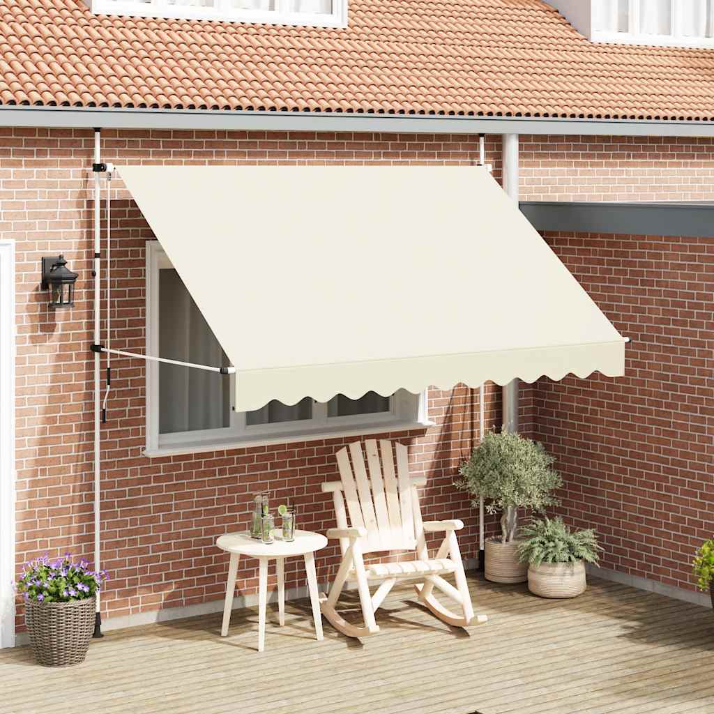 Tenda na ručno uvlačenje 300 cm krem