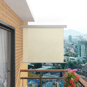 Balkonska bočna tenda višenamjenska 150 x 200 cm krem