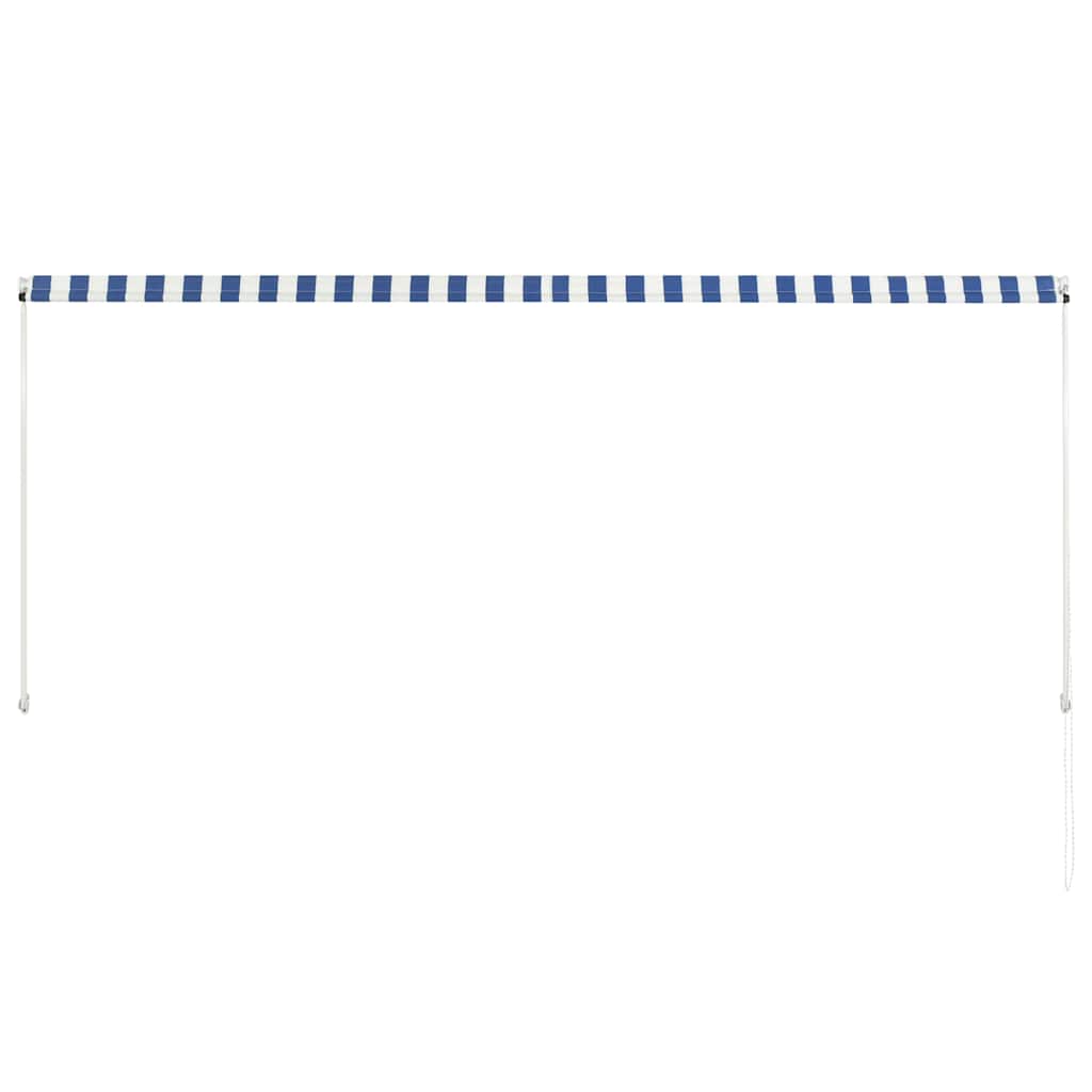 Tenda na uvlačenje 300 x 150 cm plavo-bijela