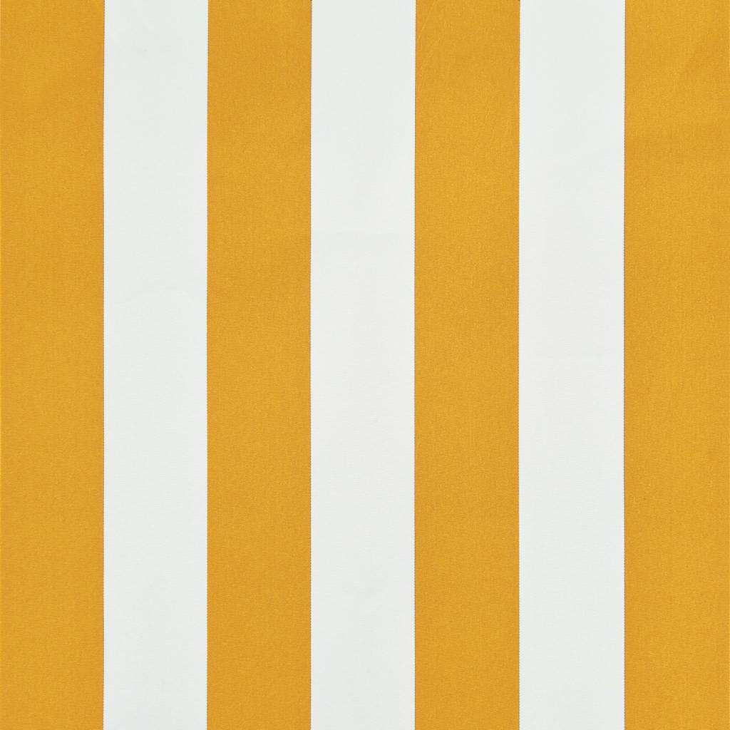 Tenda na uvlačenje 250 x 150 cm žuto-bijela