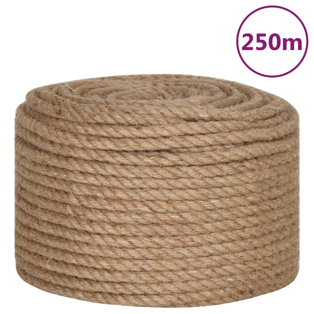 Uže od 100 % jute 10 mm 250 m